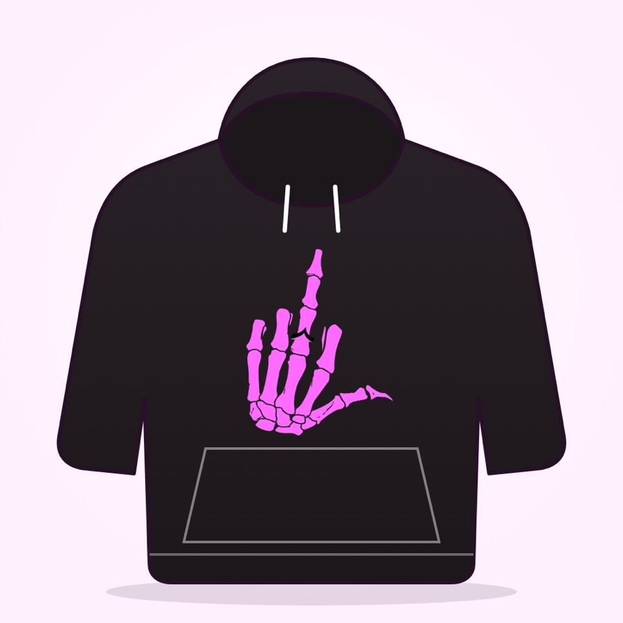 Bad (Mandy) to the Bone hoodie
